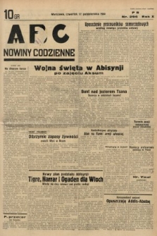 ABC : nowiny codzienne. 1935, nr 296