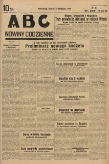 ABC : nowiny codzienne. 1935, nr 323