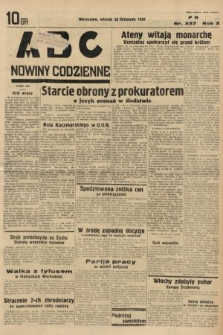 ABC : nowiny codzienne. 1935, nr 337