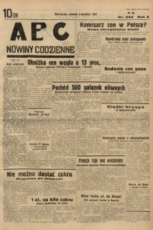 ABC : nowiny codzienne. 1935, nr 344