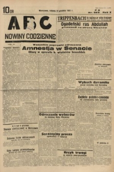 ABC : nowiny codzienne. 1935, nr 363