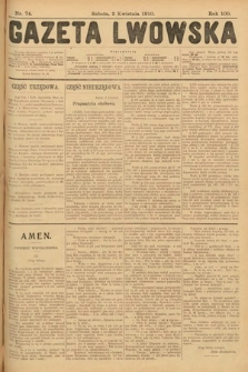 Gazeta Lwowska. 1910, nr 74