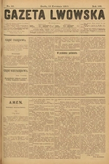 Gazeta Lwowska. 1910, nr 82