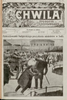 Chwila : tygodnik ilustrowany. 1907, nr 3