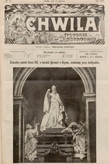 Chwila : tygodnik ilustrowany. 1907, nr 24
