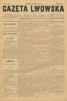 Gazeta Lwowska. 1910, nr 108