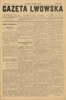 Gazeta Lwowska. 1910, nr 111
