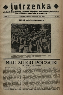 Jutrzenka : dodatek tygodniowy „Expresu Zagłębia” dla dzieci i młodzieży pod redakcją Czarnego Wujaszka. R. 2, 1937, nr 23