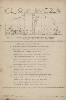 Głos Bucza : pisemko Zlotu Jubileuszowego Chorągwi Śląskiej. 1930, nr 6