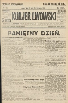 Kurjer Lwowski. 1915, wydanie nadzwyczajne 