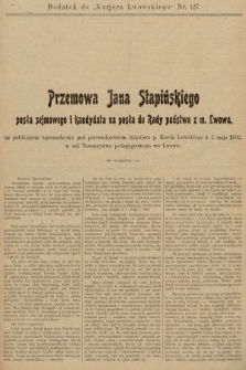 Dodatek do „Kurjera Lwowskiego”. 1902, nr 127