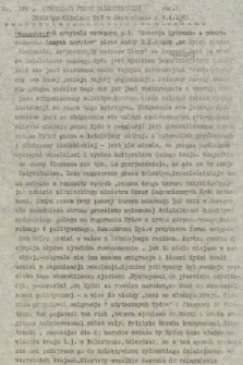 Przegląd Prasy Palestyńskiej : biuletyn Oddziału Polskiej Agencji Telegraficznej w Jerozolimie. 1943, nr 124