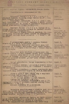Rozkaz Komendy Miasta. 1918, nr 11