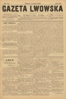 Gazeta Lwowska. 1910, nr 155