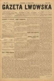 Gazeta Lwowska. 1910, nr 157