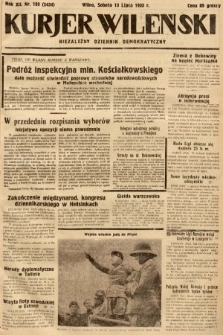 Kurjer Wileński : niezależny dziennik demokratyczny. 1935, nr 189