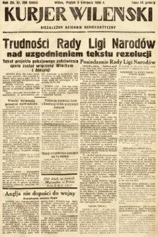 Kurjer Wileński : niezależny dziennik demokratyczny. 1935, nr 209