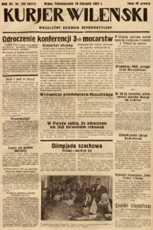 Kurjer Wileński : niezależny dziennik demokratyczny. 1935, nr 226