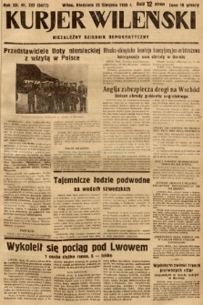 Kurjer Wileński : niezależny dziennik demokratyczny. 1935, nr 232