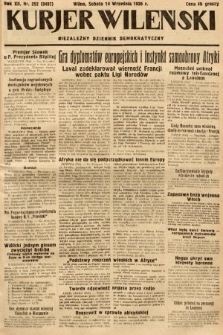Kurjer Wileński : niezależny dziennik demokratyczny. 1935, nr 252