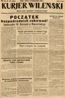 Kurjer Wileński : niezależny dziennik demokratyczny. 1935, nr 287