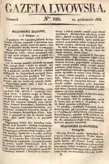 Gazeta Lwowska. 1833, nr 125