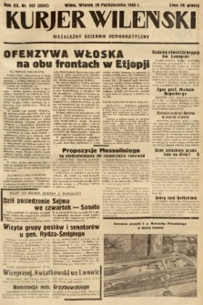 Kurjer Wileński : niezależny dziennik demokratyczny. 1935, nr 297