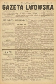 Gazeta Lwowska. 1910, nr 173