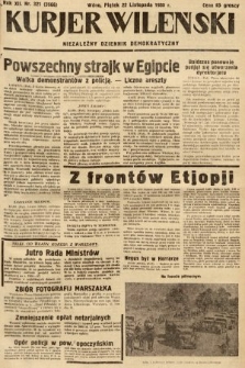 Kurjer Wileński : niezależny dziennik demokratyczny. 1935, nr 321