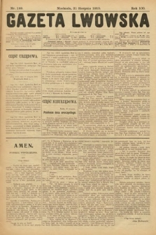 Gazeta Lwowska. 1910, nr 189