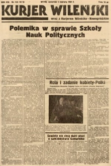 Kurjer Wileński wraz z Kurjerem Wileńsko-Nowogródzkim. 1937, nr 150