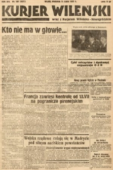 Kurjer Wileński wraz z Kurjerem Wileńsko-Nowogródzkim. 1937, nr 188