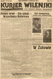 Kurjer Wileński wraz z Kurjerem Wileńsko-Nowogródzkim. 1937, nr 280