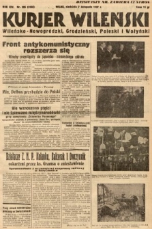 Kurjer Wileński, Wileńsko-Nowogródzki, Grodzieński, Poleski i Wołyński. 1937, nr 306