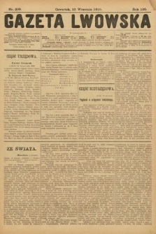 Gazeta Lwowska. 1910, nr 209