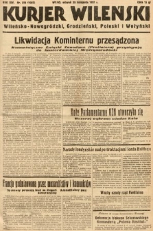 Kurjer Wileński, Wileńsko-Nowogródzki, Grodzieński, Poleski i Wołyński. 1937, nr 329