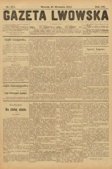 Gazeta Lwowska. 1910, nr 213