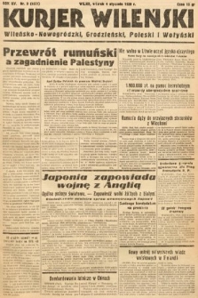 Kurjer Wileński, Wileńsko-Nowogródzki, Grodzieński, Poleski i Wołyński. 1938, nr 3