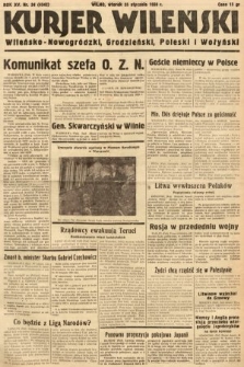 Kurjer Wileński, Wileńsko-Nowogródzki, Grodzieński, Poleski i Wołyński. 1938, nr 24