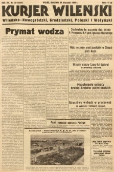 Kurjer Wileński, Wileńsko-Nowogródzki, Grodzieński, Poleski i Wołyński. 1938, nr 29
