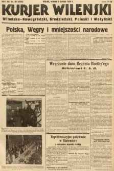 Kurjer Wileński, Wileńsko-Nowogródzki, Grodzieński, Poleski i Wołyński. 1938, nr 38