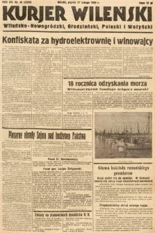 Kurjer Wileński, Wileńsko-Nowogródzki, Grodzieński, Poleski i Wołyński. 1938, nr 41