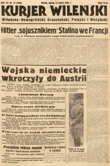 Kurjer Wileński, Wileńsko-Nowogródzki, Grodzieński, Poleski i Wołyński. 1938, nr 70