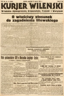 Kurjer Wileński, Wileńsko-Nowogródzki, Grodzieński, Poleski i Wołyński. 1938, nr 75