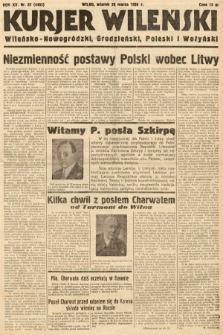 Kurjer Wileński, Wileńsko-Nowogródzki, Grodzieński, Poleski i Wołyński. 1938, nr 87