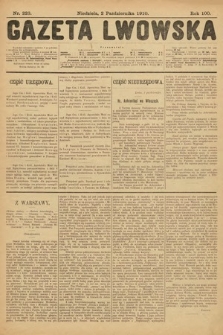 Gazeta Lwowska. 1910, nr 223