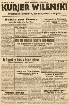 Kurjer Wileński, Nowogródzki, Grodzieński, Suwalski, Poleski i Wołyński. 1938, nr 93