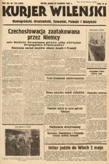 Kurjer Wileński , Nowogródzki, Grodzieński, Suwalski, Poleski i Wołyński. 1938, nr 116