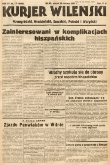 Kurjer Wileński, Nowogródzki, Grodzieński, Suwalski, Poleski i Wołyński. 1938, nr 175