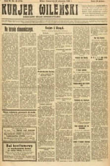 Kurjer Wileński : niezależny organ demokratyczny. 1927, nr 21